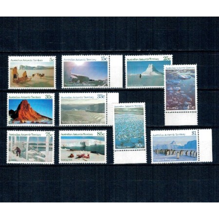 Australian Antarctic 1984/1985 - Uzuale, vederi, peisaje, serie neuzata