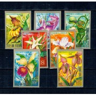 Guinea Ecuatoriala 1974 - Flori, orhidee, serie nedantelata neuzata