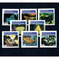 Guinea Ecuatoriala 1976 - Fluturi, serie neuzata