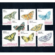 Guinea Ecuatoriala 1977 - Fluturi, serie neuzata