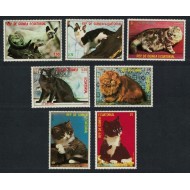 Guinea Ecuatoriala 1978 - Pisici, serie neuzata
