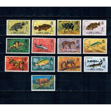 Belize 1974 - Fauna, animale, serie neuzata