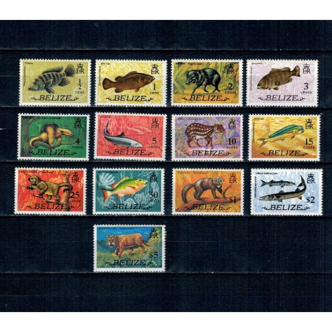 Belize 1974 - Fauna, animale, serie neuzata