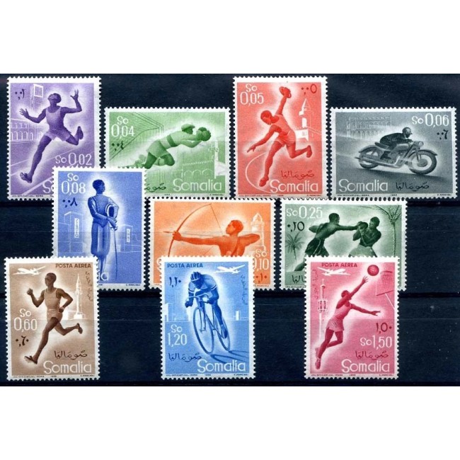 Somalia 1975 - Sport, serie neuzata