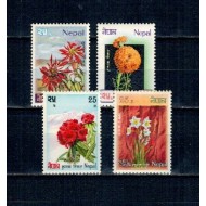 Nepal 1969 - Flori, flora, serie neuzata