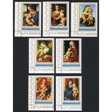 Guinea Ecuatoriala 1972 - Pictura religioasa, arta, serie neuzata