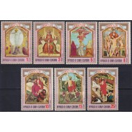 Guinea Ecuatoriala 1974 - Pasti, arta, serie neuzata