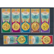 Guinea Ecuatoriala 1972 - Jocurile Olimpice, medalii de aur, serie neuzata