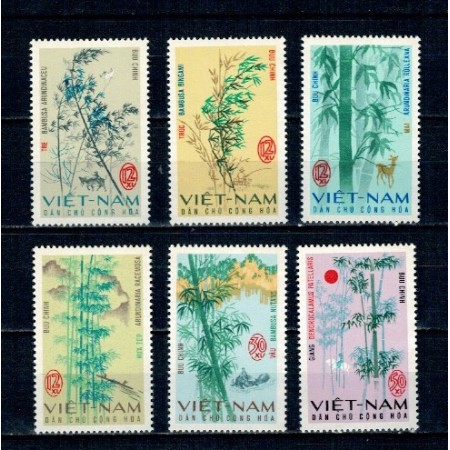Vietnam 1967 - Specii de bambus, flora, serie neuzata