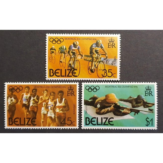Belize 1976 - Jocurile Olimpice de vara, serie neuzata