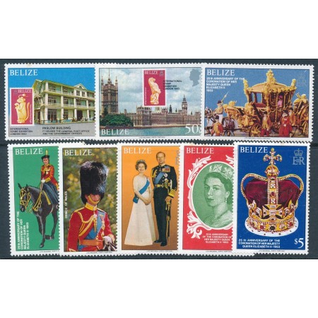 Belize 1979 - Regina Elisabeta II, serie neuzata