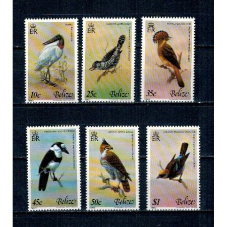 Belize 1980 - Păsări, serie neuzata