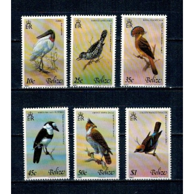 Belize 1980 - Păsări, serie neuzata