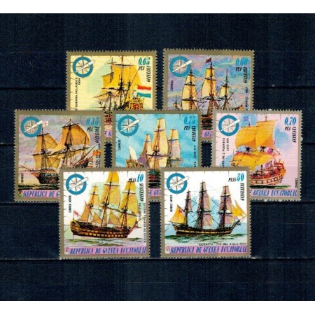 Guinea Ecuatoriala 1974 - Vapoare istorice, serie neuzata