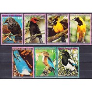 Guinea Ecuatoriala 1976 - Păsări din America de Nord, serie neuzata