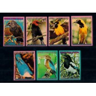 Guinea Ecuatoriala 1976 - Păsări din America de Nord, serie nedantelata neuzata