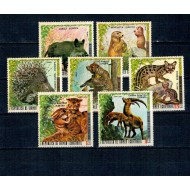 Guinea Ecuatoriala 1976 - Fauna din Europa, Animale, serie dantelata neuzata