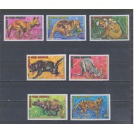 Guinea Ecuatoriala 1974 - Fauna din Australia, serie nedantelata neuzata