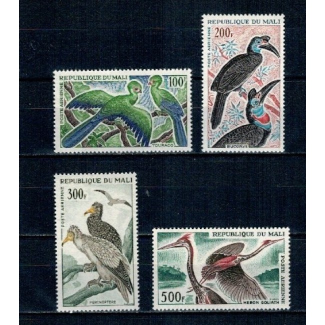 Mali 1965 - Păsări, serie neuzata