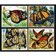 Mexic 1988 - Fluturi, serie neuzata