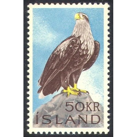 Islanda 1966 - Păsări, vultur, neuzat