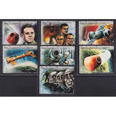 Guinea Ecuatoriala 1972 - Cosmonautica, serie neuzata