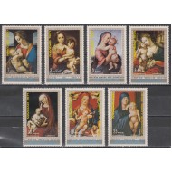 Guinea Ecuatoriala 1971 - Crăciun, arta, serie neuzata