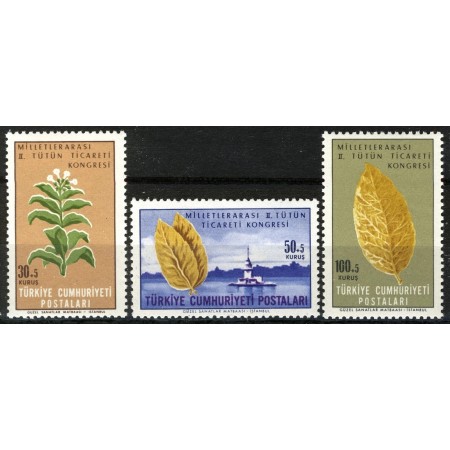 Turcia 1965 - Congresul tutunului, serie neuzata
