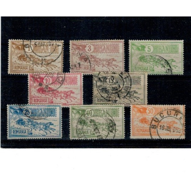 1903 - Caisorii, serie stampilata