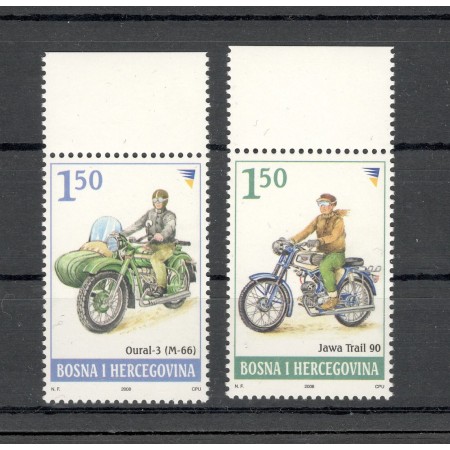 Bosnia Herzegovina 2008 - Motociclete, serie neuzata