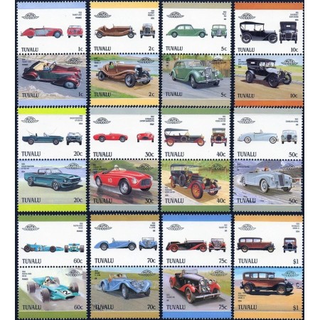 Tuvalu 1987 - Mașini de epoca, automobile, serie neuzata