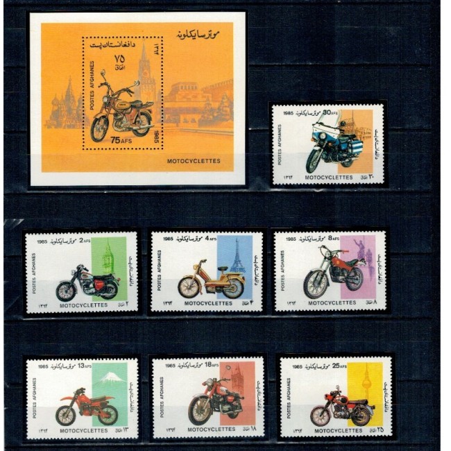 Afghanistan 1985 - Motociclete, serie si colita neuzata
