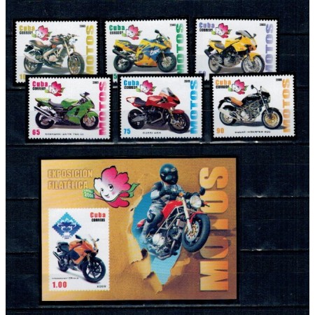 Cuba 2009 - Motociclete, serie si colita neuzata
