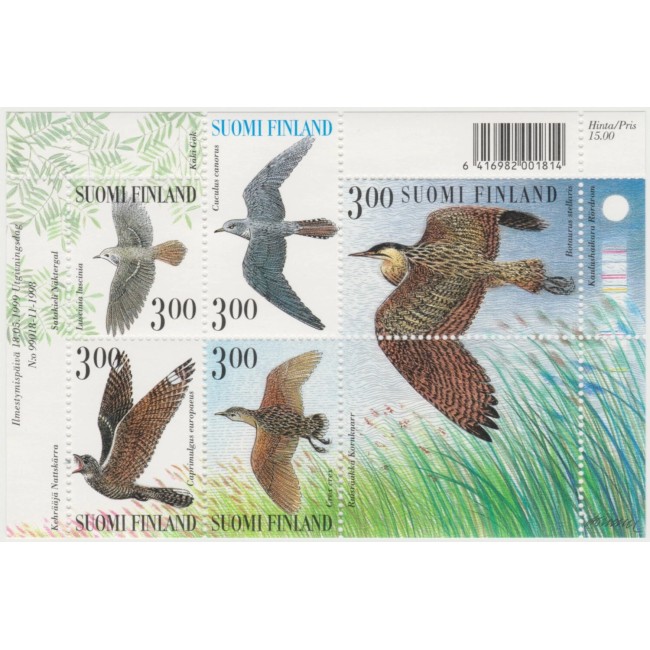 Finlanda 1999 - Păsări, bloc neuzat