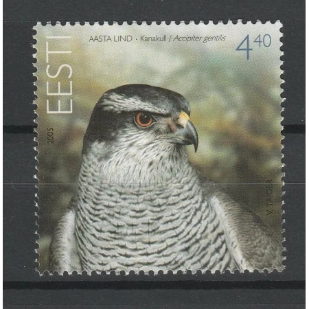 Estonia 2005 - Păsări de prada, neuzat