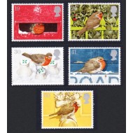 Marea Britanie 1995 - Crăciun, păsări, serie neuzata