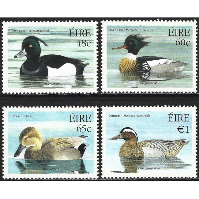 Irlanda 2004 - Păsări de apa, rate, serie neuzata