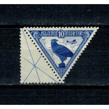 Islanda 1930 - Posta Aeriana, vultur, nestampilat, cu sarniera