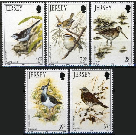 Jersey 1992 - Păsări, serie neuzata