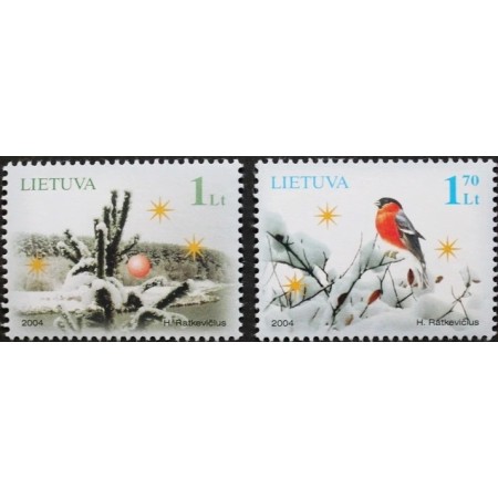 Lituania 2004 - Crăciun, serie neuzata