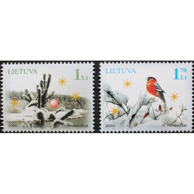 Lituania 2004 - Crăciun, serie neuzata