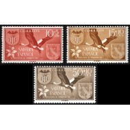 Sahara Spaniola 1958 - Pentru Valencia, berze, serie neuzata