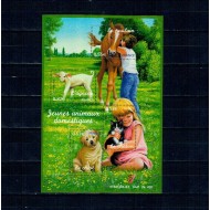 Franta 2006 - Animale domestice, bloc neuzat