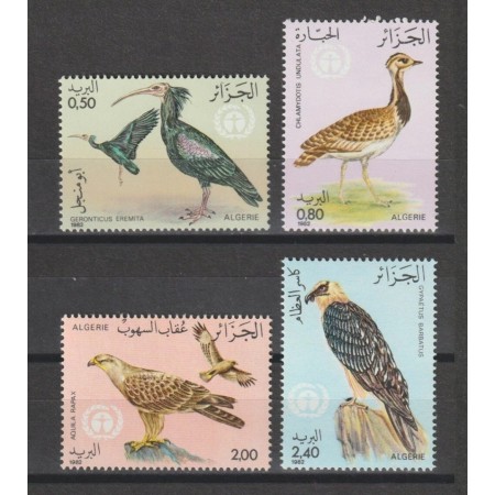 Algeria 1982 - Păsări, serie neuzata