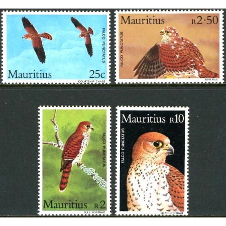 Mauritius 1984 - Păsări, serie neuzata