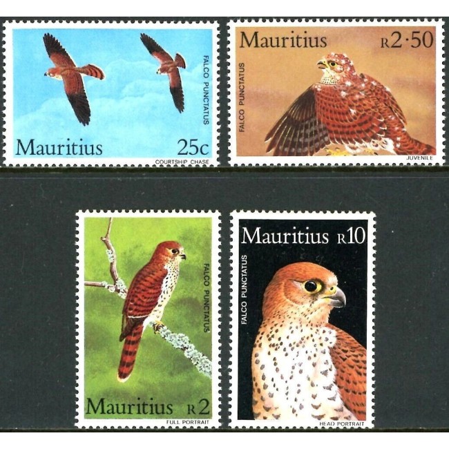 Mauritius 1984 - Păsări, serie neuzata