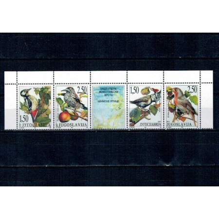 Iugoslavia 1997 - Păsări, serie neuzata