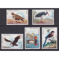 Spania 1973 - Păsări, serie neuzata