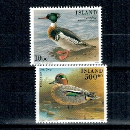 Islanda 1997 - Păsări, serie neuzata