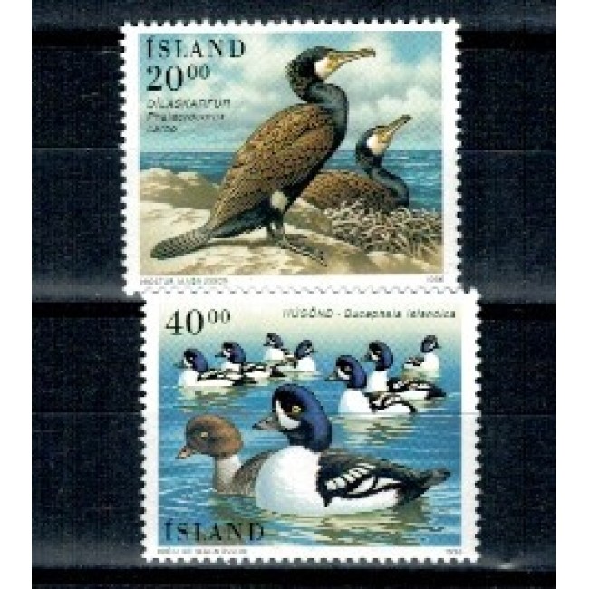 Islanda 1996 - Păsări, serie neuzata